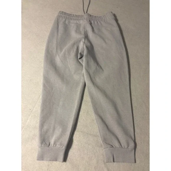 Old Navy Active Dynamic Fleece Joggers Gray Petite M Zipper Pockets Sweatpants - Picture 8 of 9